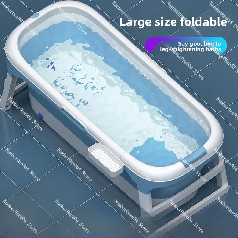 Bath Bucket Adult Foldable Bathtub Adult Bath Basin Whole Body Sweat Thickened Large Sitting and Lying Down Household Artifact