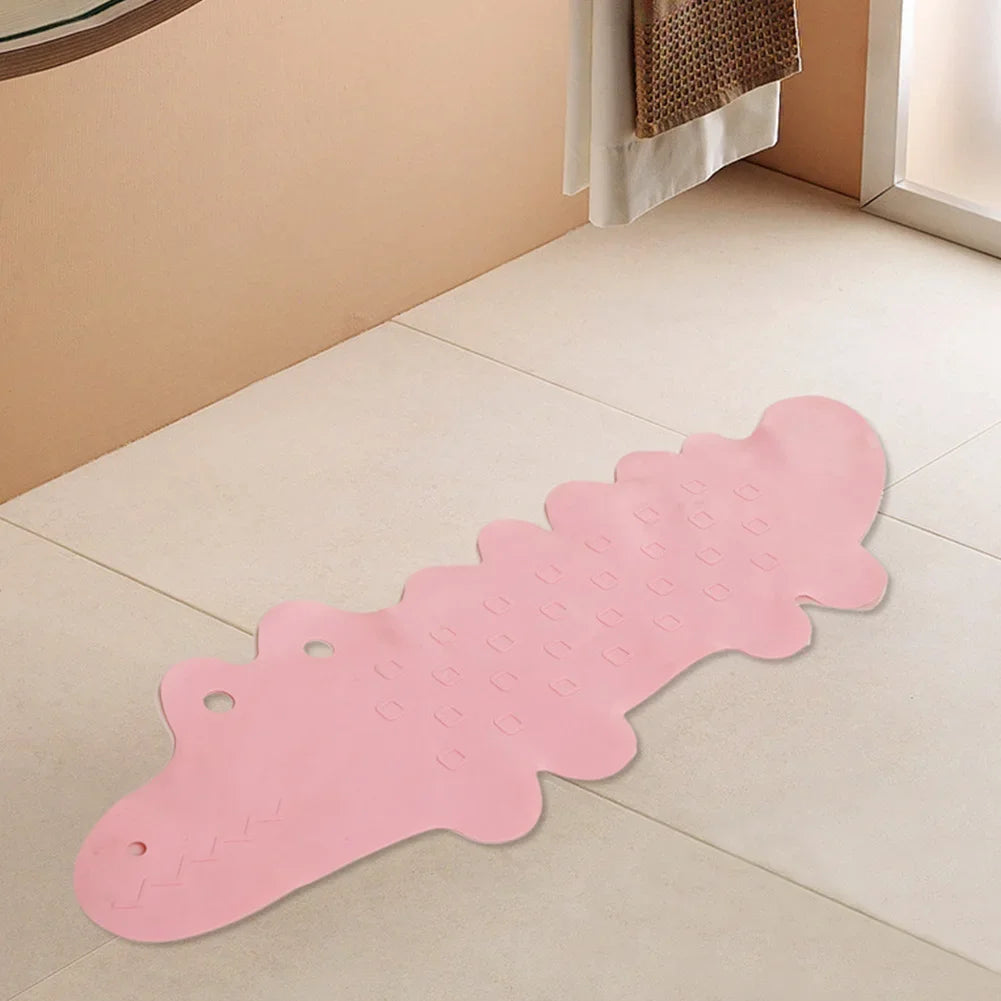 Bath Mat Environmental Long Shower Cartoon Children Pad Non-Slip Suction Cup Tub