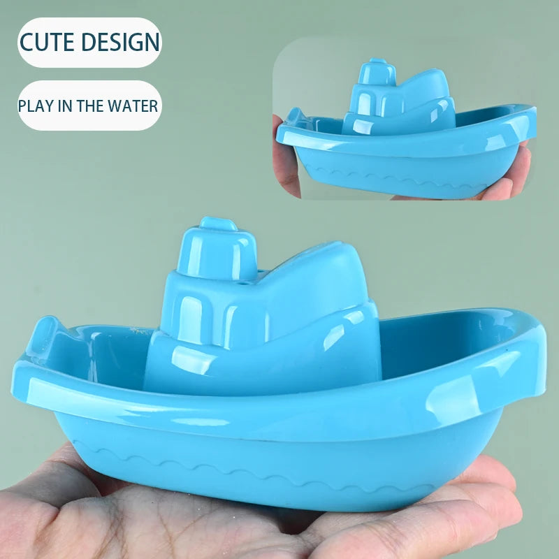 Children'S Bathroom, Bath, Floating Boat, Summer Bath, Toy Bathtub, Swimming, Boys And Girls, Water Play, Stacked Beach Boat