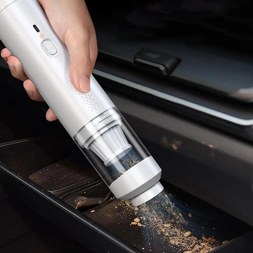 Portable Car Wireless  Vacuum Cleaner Multi-functional Handheld Powerful Suction Quick Cleaning For Auto Home Pet Office