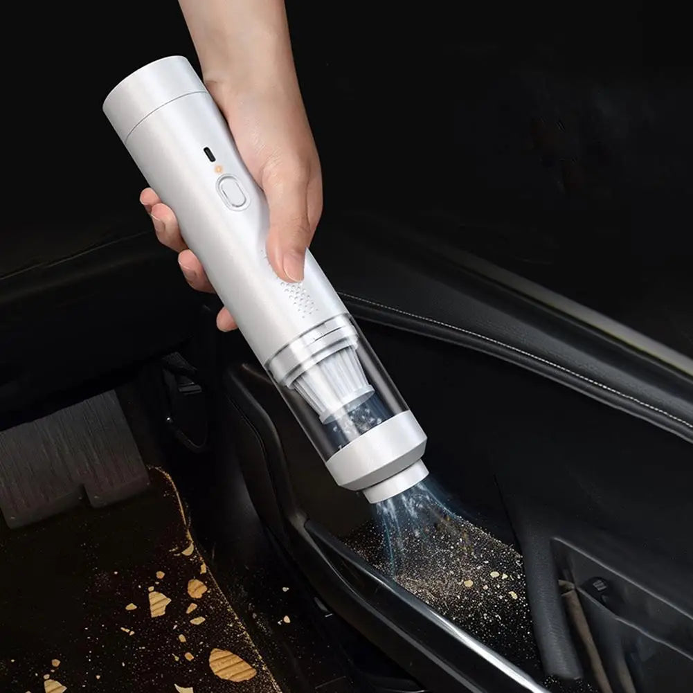 Portable Car Wireless  Vacuum Cleaner Multi-functional Handheld Powerful Suction Quick Cleaning For Auto Home Pet Office